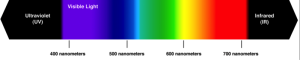 Spectral Wavelength Diagram