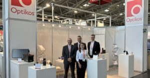 Group photo of Optikos team at Laser World of Photonics 2025