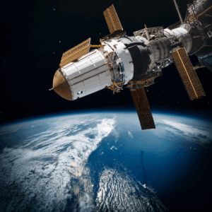 Satellite enduring harsh space environment