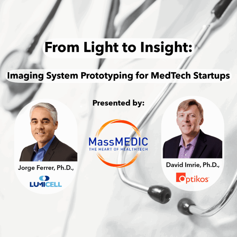 Optikos, Lumicell and MassMedic Webinar Graphic